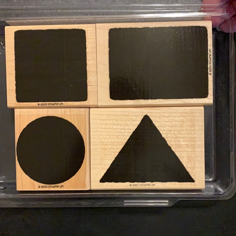 Stampin’ Up! the Shape of Things Background Stamp
